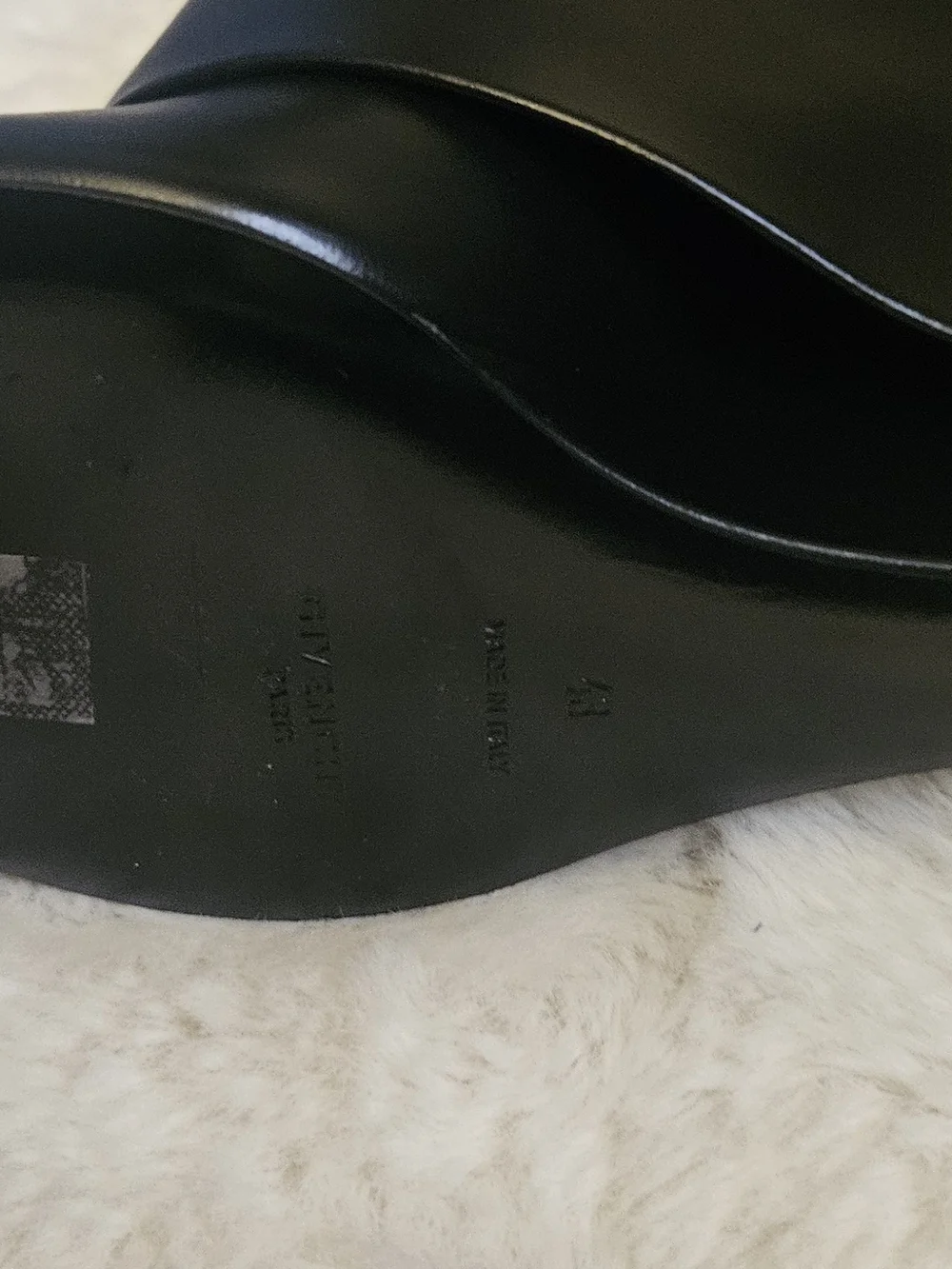 Givenchy Shark Lock  Boot with Gold Padlocks